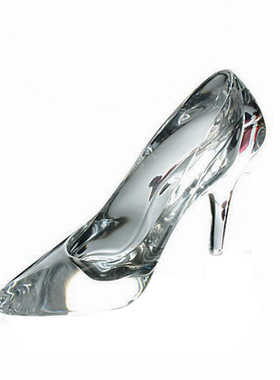 捷克进口灰姑娘水晶鞋ins风礼物