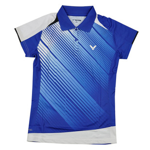 威克多VICTOR胜利透气比赛羽毛球服快干女款短袖T恤2603速干运动