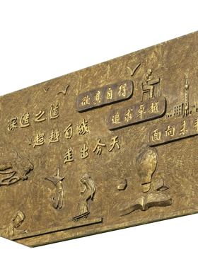 大型军人花岗岩石材雕塑园林景观