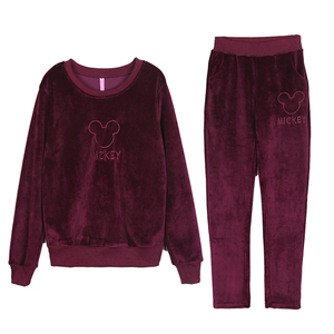 加肥加大码胖mm金丝绒套装女春秋200斤洋气减龄休闲运动服两件套