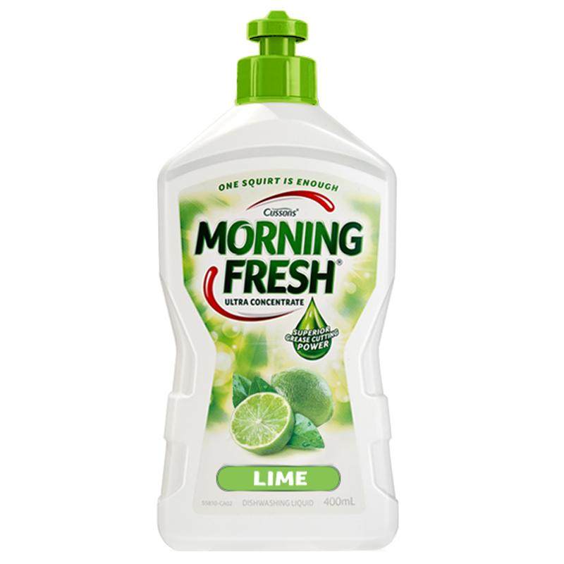 澳洲进口morning fresh原装洗洁精浓缩家庭装小瓶护手青柠味400ml