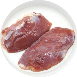去皮鸭大胸肉新鲜冷冻生鲜鸭脯肉鸭货鸭肉卤货食材鸭头翅无皮4斤