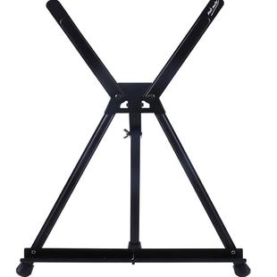 蒙玛特 桌面三角画架画板 铝合金金属 可折叠伸缩 水彩画架支架式学生儿童素描写生套装