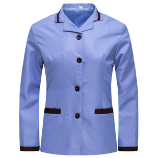 保洁服装工作服女秋冬装长袖套装保洁员加厚上衣物业劳保服工装服