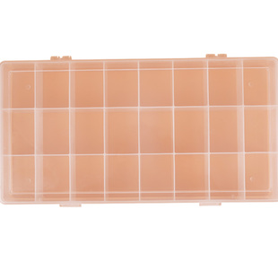 水粉颜料盒24格大容量便携式油画丙烯水彩调色盘小格写生色彩盒子大格子密封分装透明保湿收纳