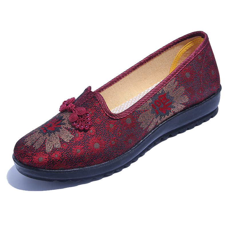 老北京布鞋新款旗舰店官方正品女款老人鞋女老年奶奶鞋子软底女鞋