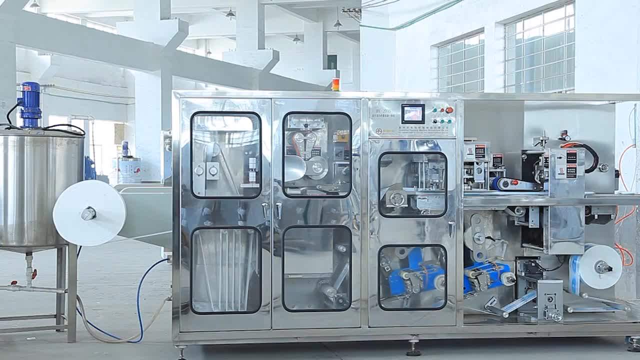Hy2035 Fullauto Wet Wipes Making Machine,Wet Tissue Production Line