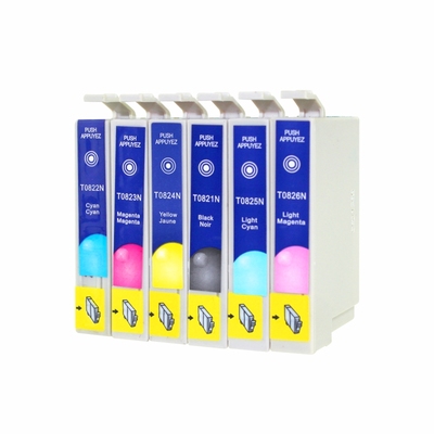 适用爱普生t0821墨盒t50