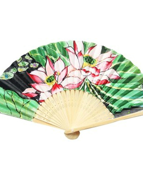 儿童绘画白色diy手工空白折扇