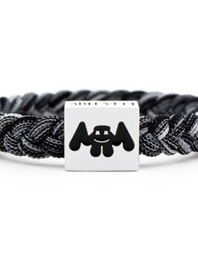 【现货】美国官网正品电音家族 Marshmello棉花糖 手链百大DJ手环