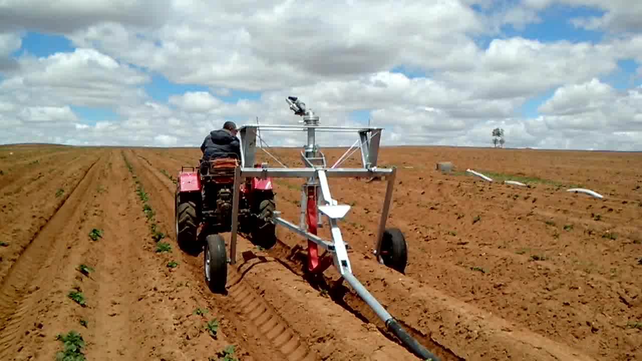 Hot Sale Travelling Irrigator For Farm Hose Irrigation Reels Machine