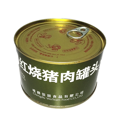 伍田红烧猪肉罐头500g休闲食品