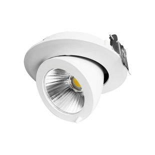 led象鼻灯COB射灯嵌入式筒灯天花灯展厅服装店360度15w20w30w瓦