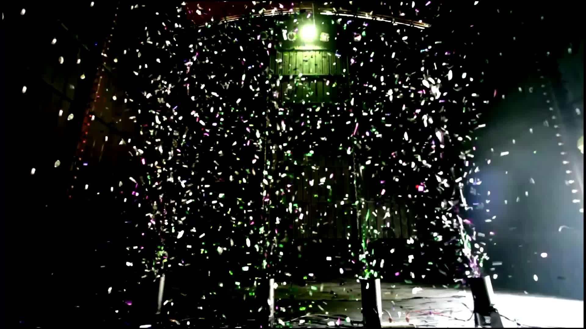 Dmx Electric Confetti Blower/stage Color Paper Cannon Machine Buy