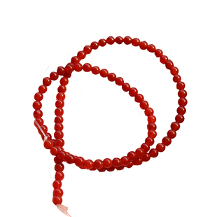 4 6 8 10mm红黑绿黄玛瑙散珠子小隔珠半成品DIY手链配件材料饰品