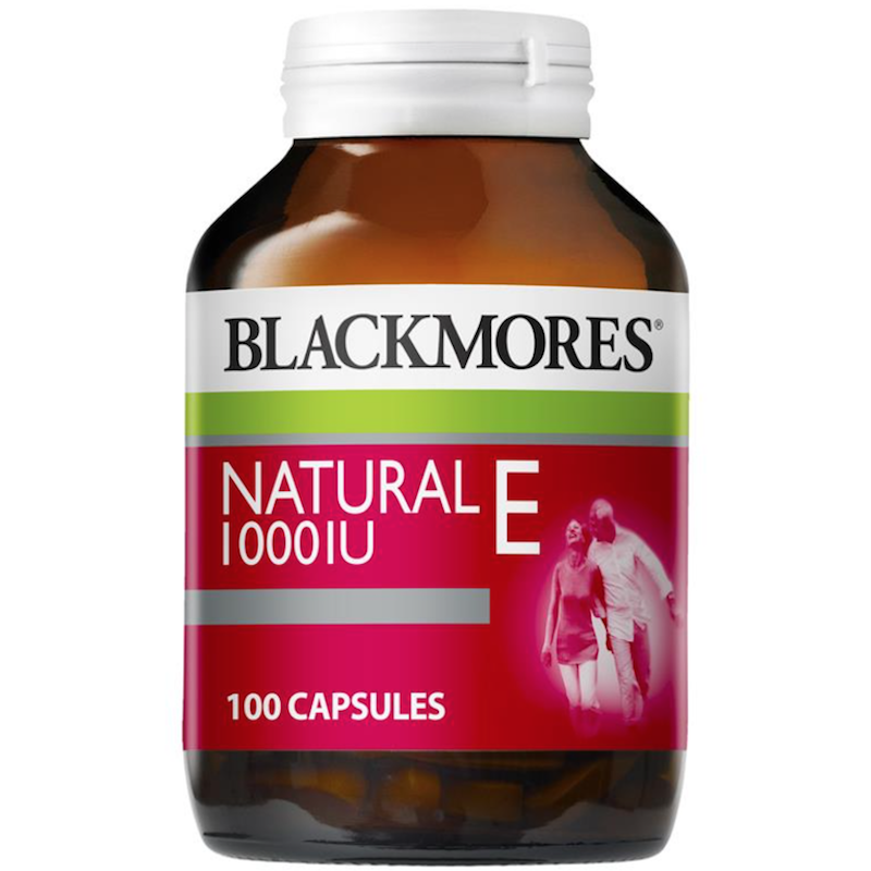 澳洲直邮 Blackmores 天然维生素E 100粒 1000IU