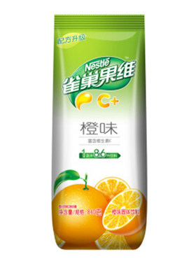 雀巢果维c柠檬粉840g果珍柠檬橙味黑加仑苹果芒果雪梨饮料水果味