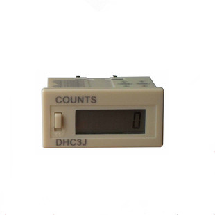 液晶超小型电子计数器DHC3J-6L 6VL 6H自带电源DHC3J-6AL停电记忆