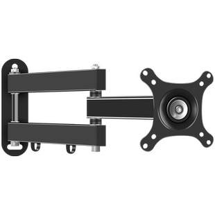 液晶显示器伸缩旋转挂架超薄贴墙壁挂支架14-27寸通用显示器支架