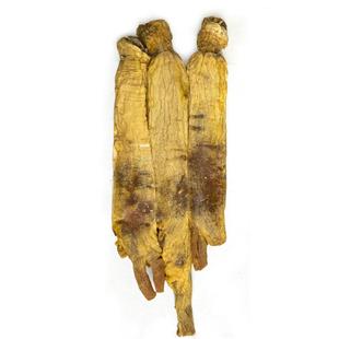 长白山人参新开河参六年根黄马褂高丽参3支37.5g别直参红参