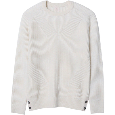 设计师款yeezy色系反光羊毛衫