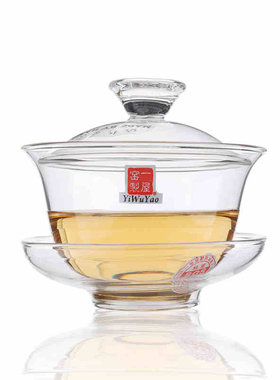 一屋窑透明耐热玻璃防烫功夫茶具