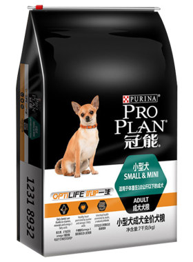 冠能狗粮小型犬成犬粮7kg泰迪比熊贵宾博美可卡犬