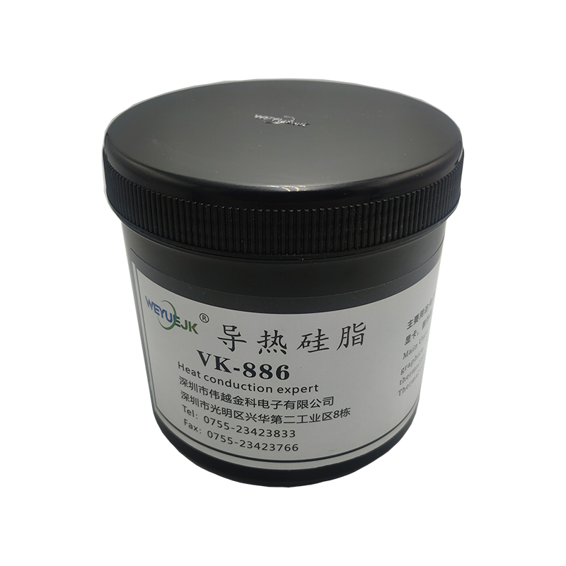 导热硅脂5.15系数1公斤桶装VK886散热膏硅胶伟越金科厂家直销包邮