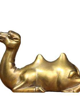 黄铜实心书法文房四宝摆件