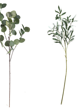 红色树枝婚庆花艺仿真植物