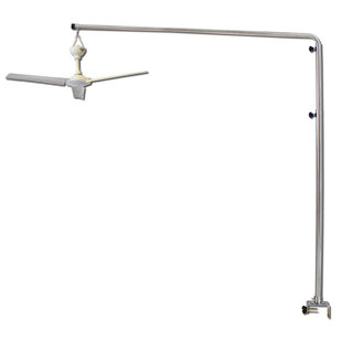 加宽两用升级微风吊扇支架床上固定架子中联小吊扇床头架伸缩加粗