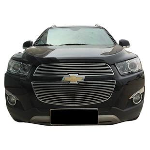 雪佛兰科帕奇中网改装饰条 前脸格栅不锈钢蜂窝装饰防护车身亮条