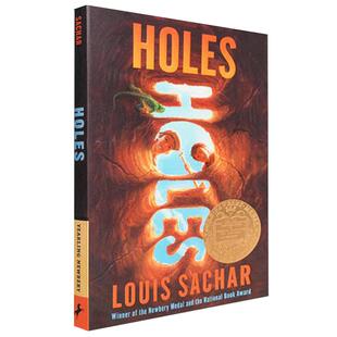 Holes 别有洞天 洞 660L 纽伯瑞金奖 Louis Sachar 儿童文学 纽伯瑞 悬疑探险 英文原版 7-12岁