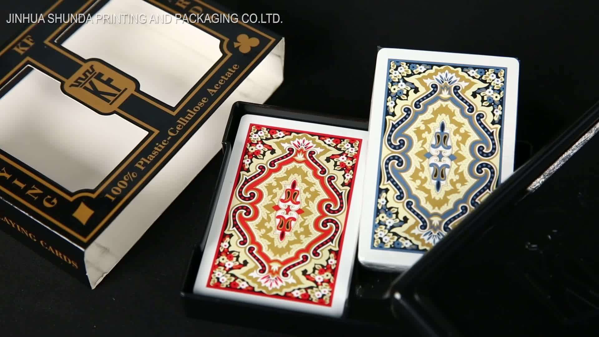 Custom Printed Poker Plastic Card Games For Adults Buy Custom Printed