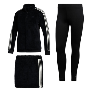 adidas BOA FLEECE女子高尔夫夹克高尔夫裙子打底裤抓绒衣套装