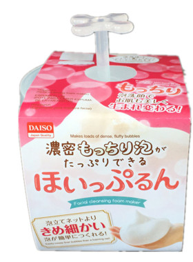 日本大创daiso洗发打泡器