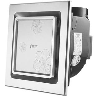 竹野换气扇卫生间吊顶排风扇管道吸顶式排气扇厨房通风扇浴室家用