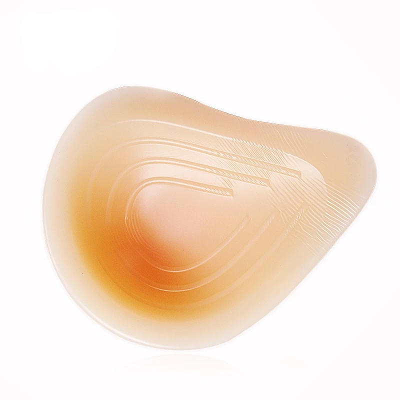 乳腺切除透气术后硅胶义乳假胸部假乳房螺旋型凹底逼真假奶硅胶垫