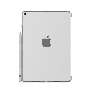 软壳ipad pro 10.5/9.7寸Air3键盘Smart cover保护后盖伴侣带笔槽10.2英寸iPad第九代适用苹果官方键盘后壳软