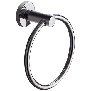 慕尼 304不锈钢毛巾环圆形免钉毛巾架毛巾环浴室卫生间挂环毛巾圈