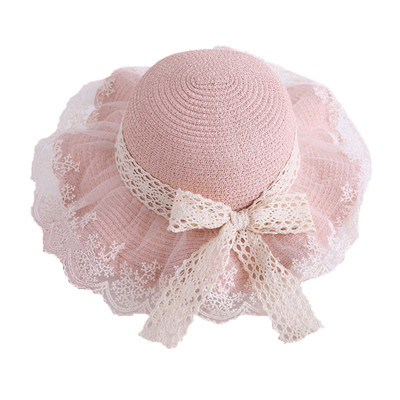 3-6大檐4-5防晒渔夫帽亲子草帽