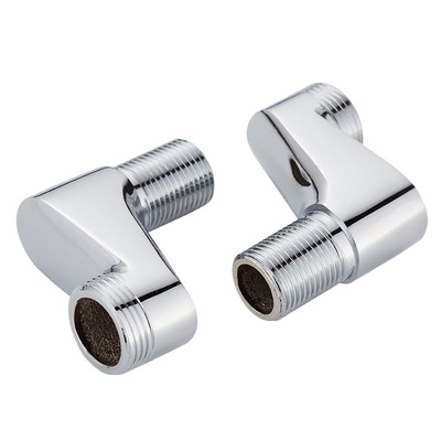 淋浴龙头配件花洒加大变径曲脚弯脚加厚加长偏心螺丝弯角曲角接头