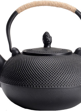 茶室铁器摆设日式复古铸铁大丁壶