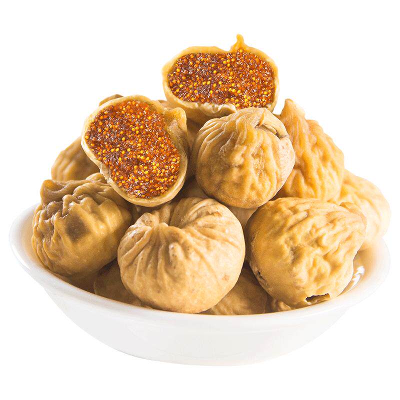 【壳太郎_无花果干500g】新疆特产小型无花果干自然风干果脯零食