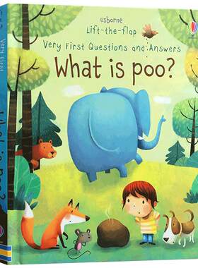 便便有妙用同主题Usborne Lift-the-Flap What is Poo? 便便是什么翻翻书 纸板书 孩子认识便便 学习到生活常规 内含众多小机关