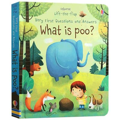 便便有妙用同主题Usborne Lift-the-Flap What is Poo? 便便是什么翻翻书 纸板书 孩子认识便便 学习到生活常规 内含众多小机关