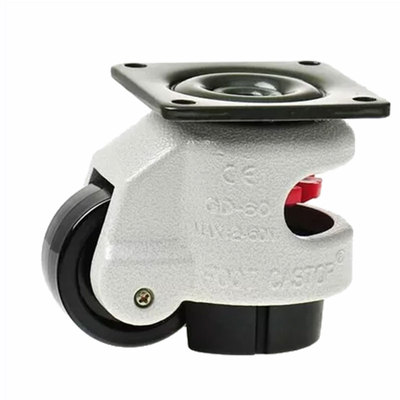 包邮水平可调节轮福轮马万向轮支撑型机器GD-40F60f80f100f脚轮子