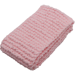 手织围巾成品diy 纯手工秋冬情侣围脖厚生日送男女友礼物平针字母