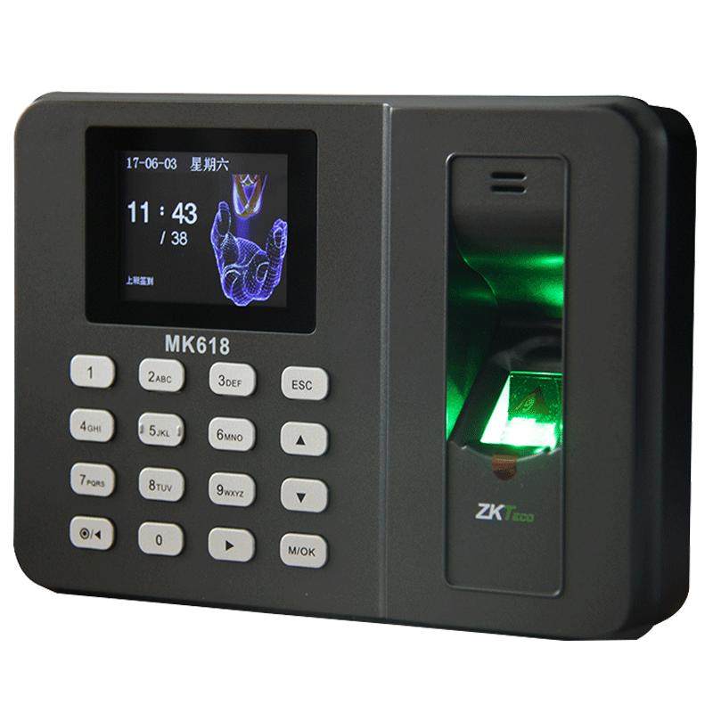 【送U盘】ZKTeco熵基科技wx3960指纹式识别考勤机打卡机上班签到机公司员工网络企业微信版打卡器密码一体机