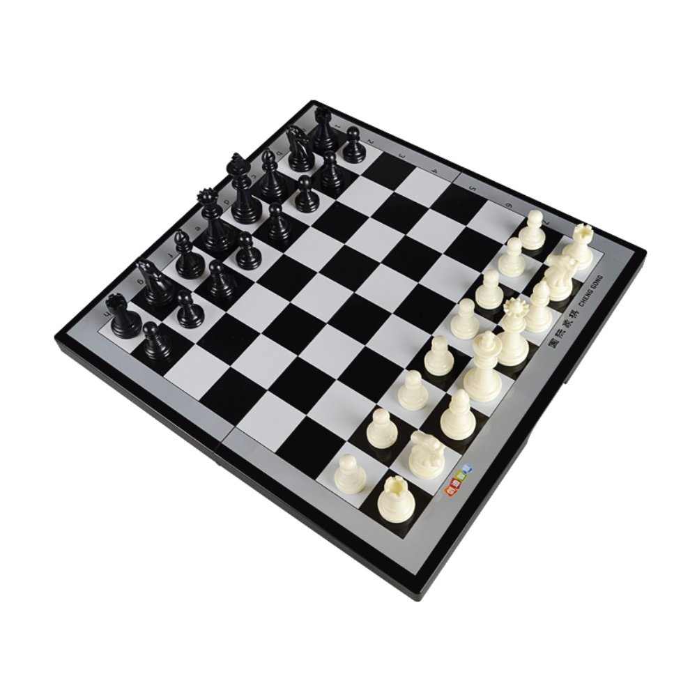 国际象棋儿童初学者磁性高档带折叠棋盘小学生比赛专用国际象棋盘